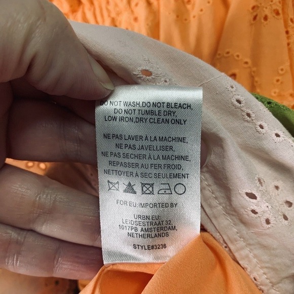 Anthropologie Hutch Fantine Maxi Skirt Womens Size Large $158 Boho Eyelet Summer - Picture 12 of 15